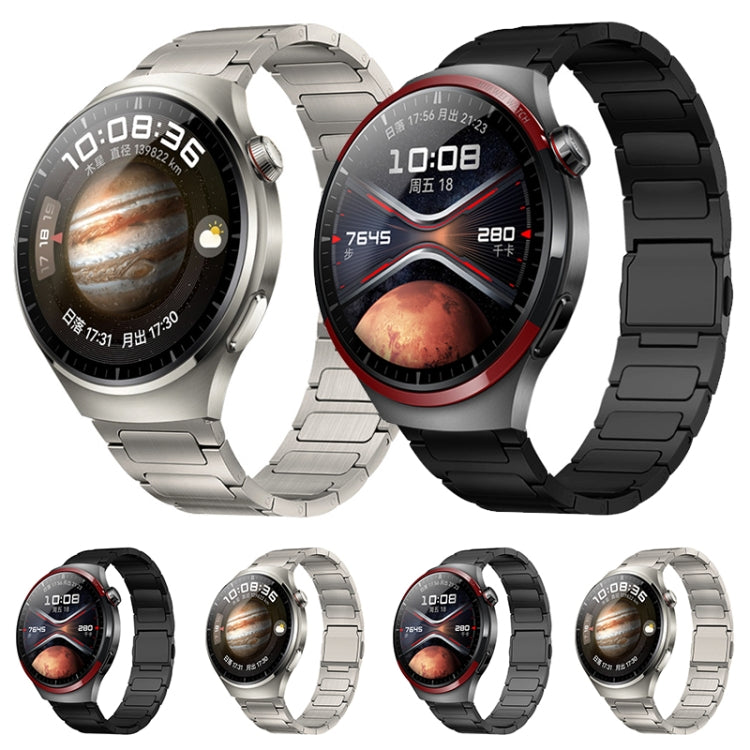 22mm I-shaped Magnetic Buckle Pure Titanium Watch Band