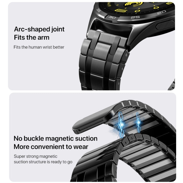 22mm AP Style Chain Magnetic Buckle Stainless Steel Watch Band