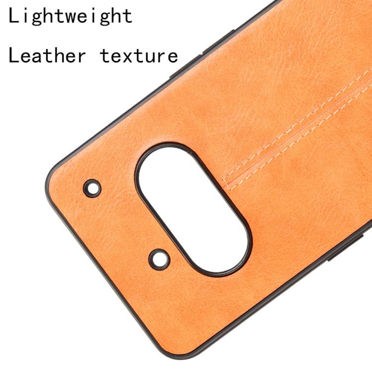 For Nothing Phone 3a Cow Pattern Sewing Card Bag Phone Case