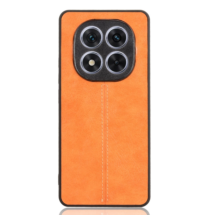 For Redmi Note 14 Pro 5G Cow Pattern Sewing Back Cover Phone Case