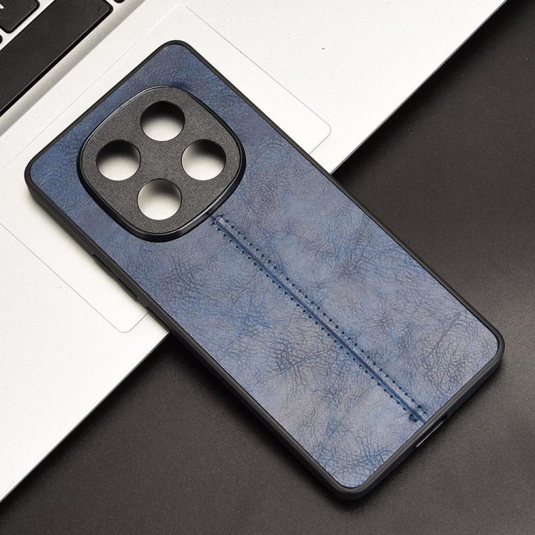 For Redmi Note 14 Pro 4G Cow Pattern Sewing Back Cover Phone Case