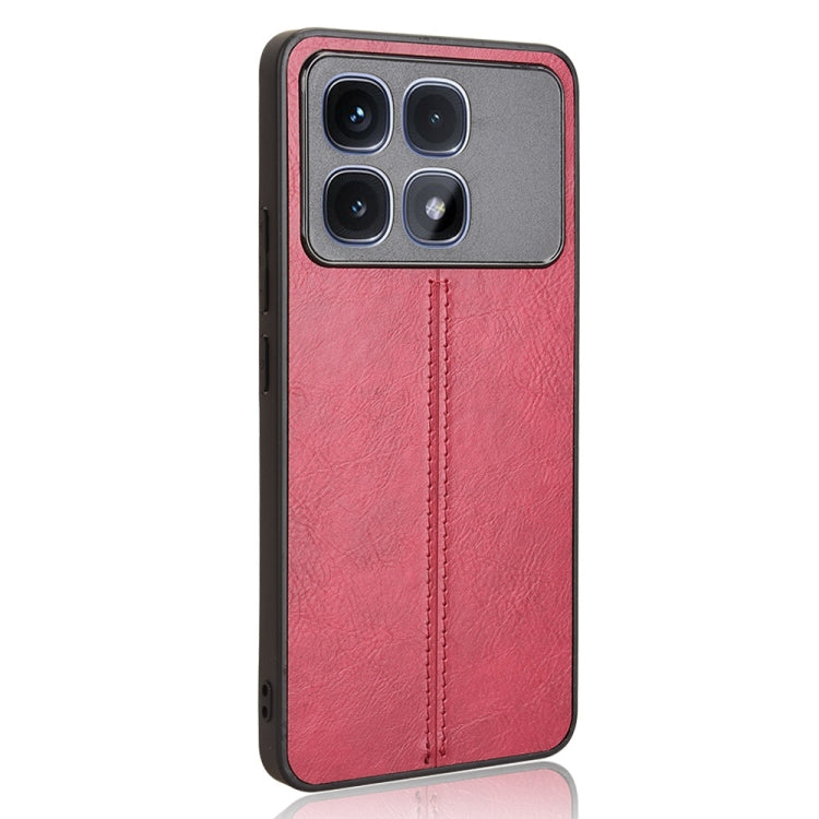 For Redmi K70 Ultra Cow Pattern Sewing Card Bag Phone Case