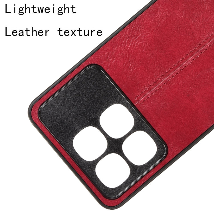 For Redmi K70 Ultra Cow Pattern Sewing Card Bag Phone Case