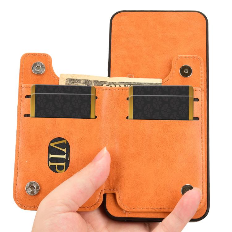 For Redmi Turbo 4 Cow Pattern Sewing Card Bag Phone Case