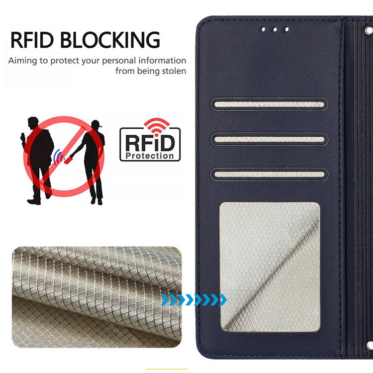 For Redmi Note 15 Pro+ 5G Global 163.3mm Cat Rat Embossed Pattern RFID Leather Phone Case with Lanyard