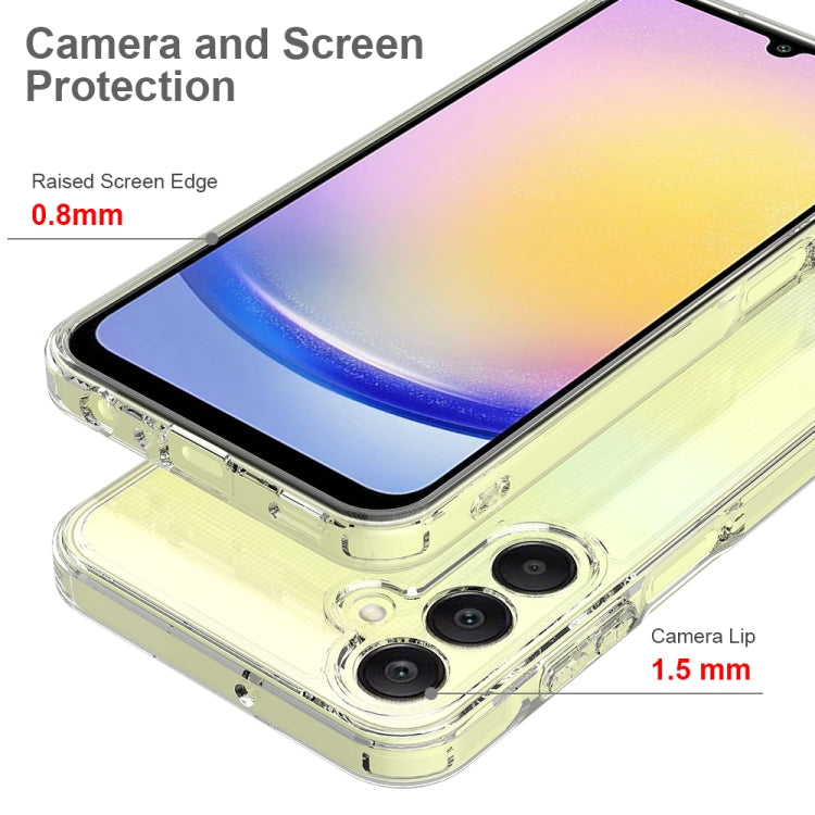 For Samsung Galaxy A16 5G Scratchproof Acrylic TPU Phone Case - Transparent