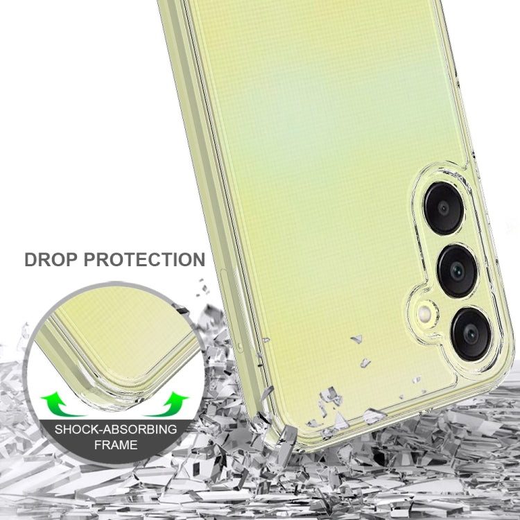 For Samsung Galaxy A16 5G Scratchproof Acrylic TPU Phone Case - Transparent