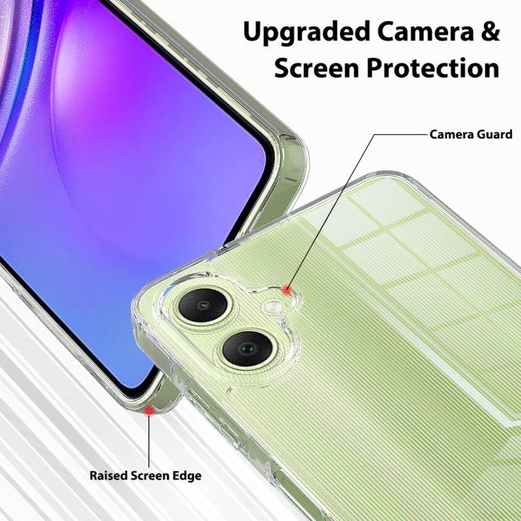 For Samsung Galaxy A06 4G Scratchproof Acrylic TPU Phone Case - Transparent