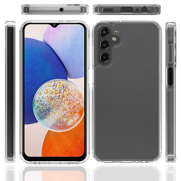For Galaxy A27 5G Scratchproof Acrylic TPU Phone Case - Transparent