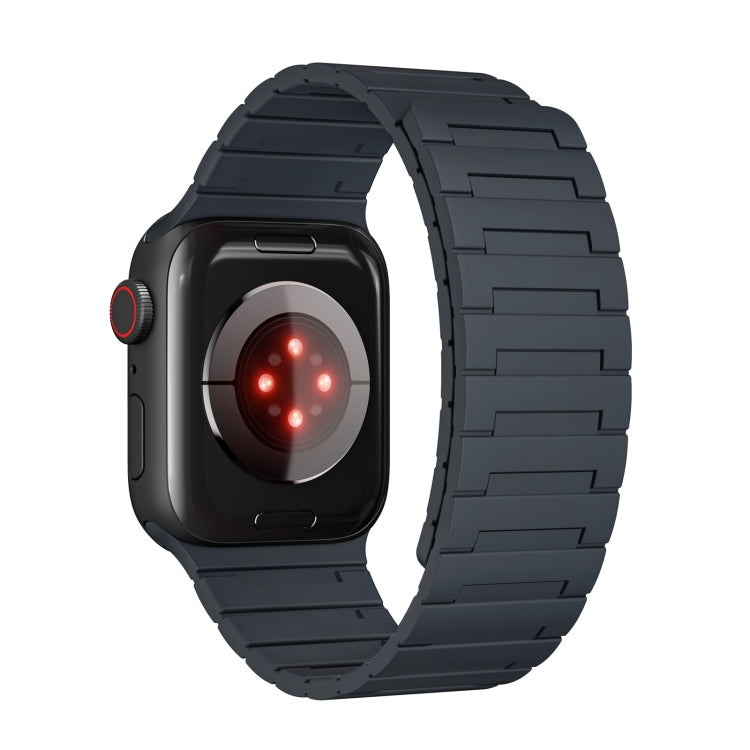 For Apple Watch Series 9 41mm Magnetic Silicone Watch Band
