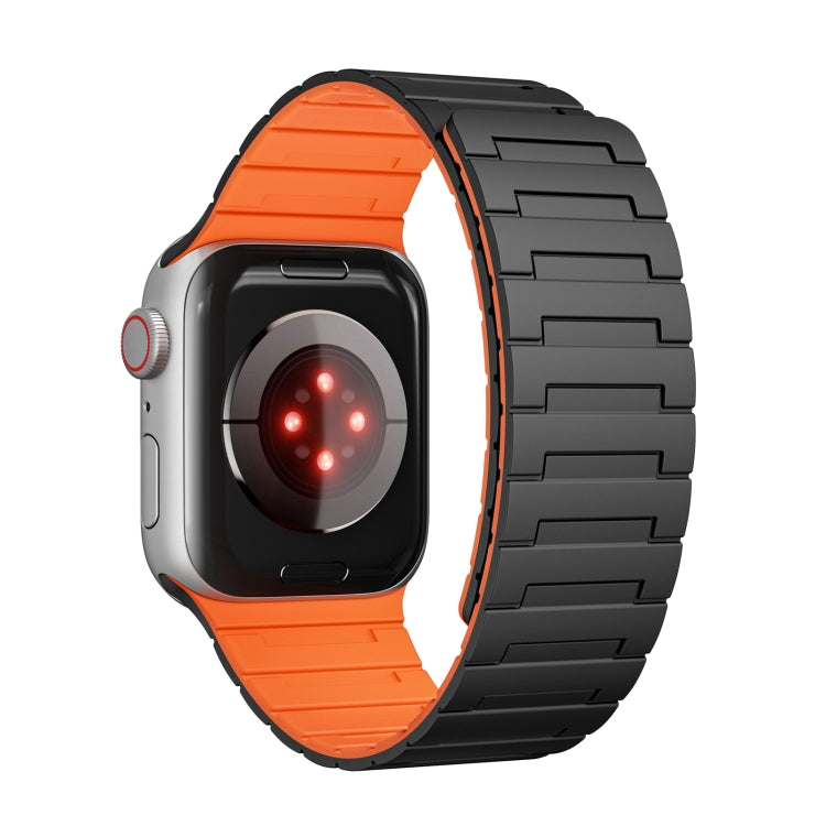 For Apple Watch Ultra 49mm Magnetic Silicone Watch Band