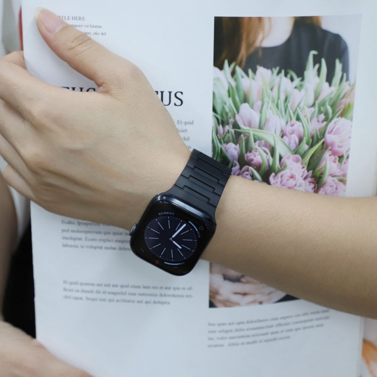 For Apple Watch Ultra 49mm Magnetic Silicone Watch Band