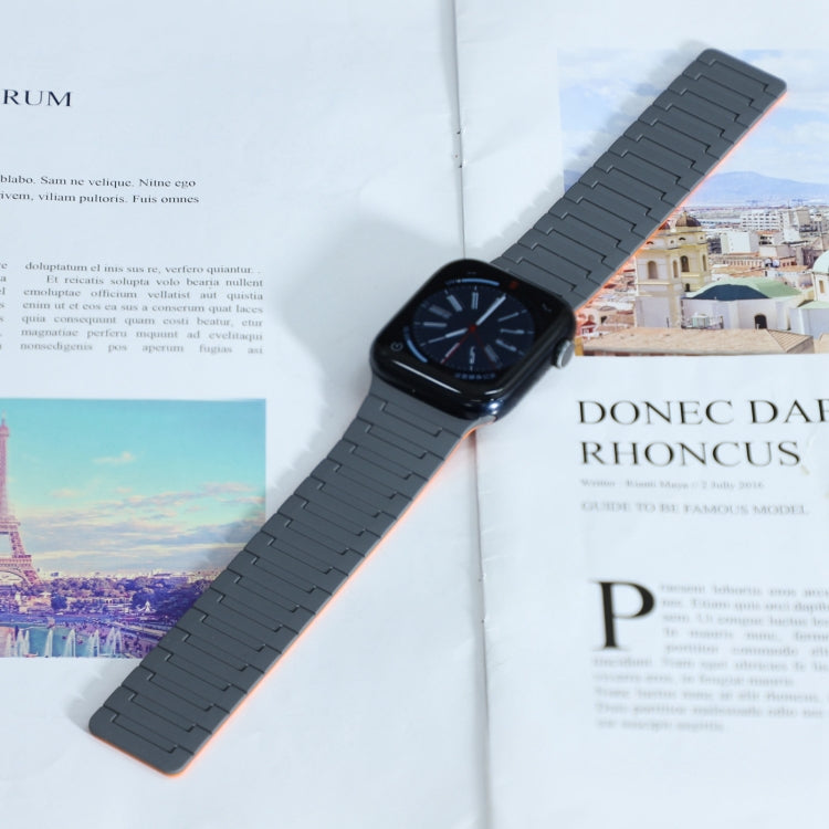 For Apple Watch Ultra 49mm Magnetic Silicone Watch Band