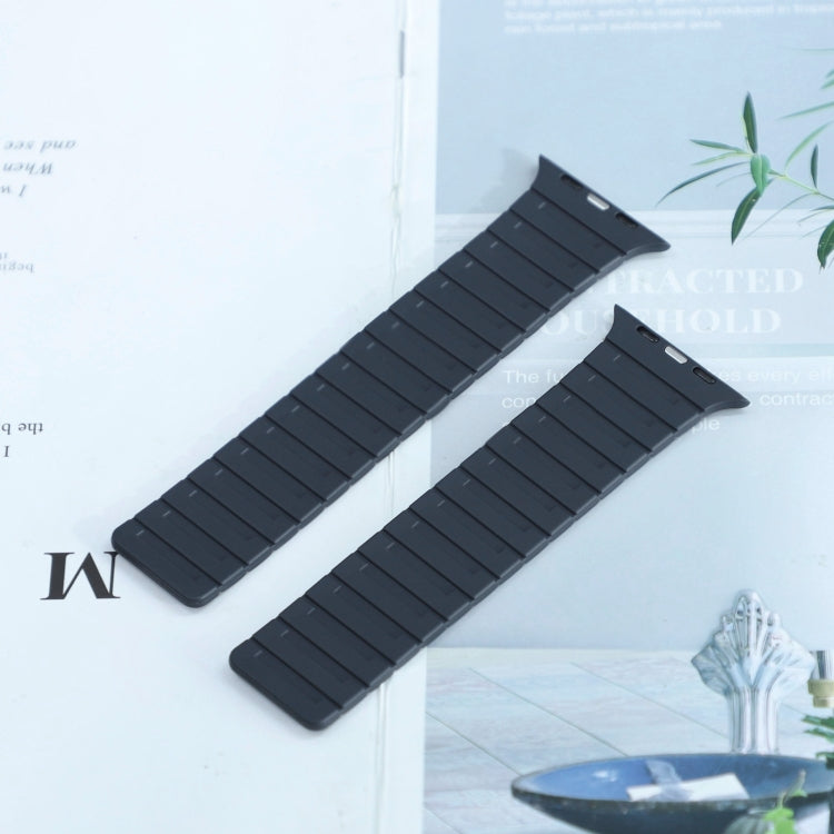 For Apple Watch SE 40mm Magnetic Silicone Watch Band