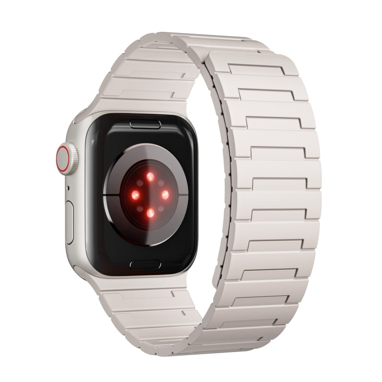 For Apple Watch Series 6 40mm Magnetic Silicone Watch Band