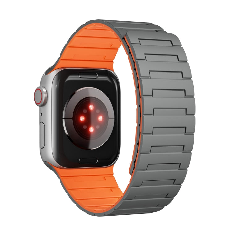 For Apple Watch Series 3 42mm Magnetic Silicone Watch Band