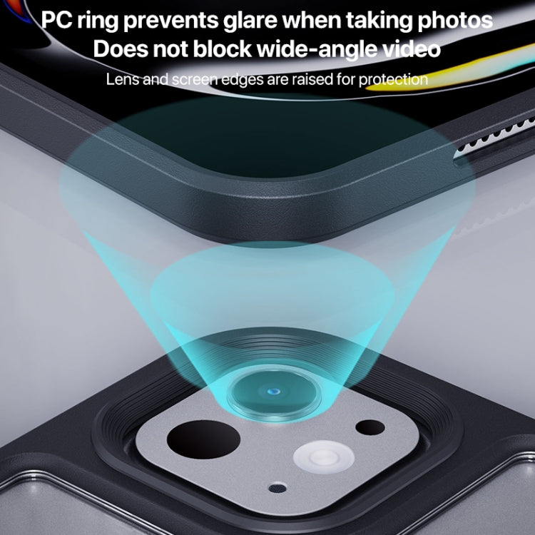 For iPad Air 13 2026 / 2025 / 2024 Ming Shield Series PC Hybrid TPU Tablet Case