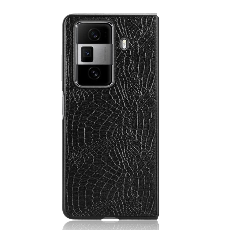 For Honor Magic Vs3 Crocodile Texture Back Cover Phone Case
