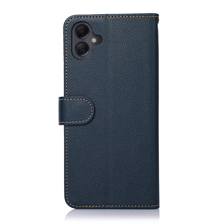 For Samsung Galaxy A06 4G KHAZNEH Litchi Texture Leather RFID Phone Case