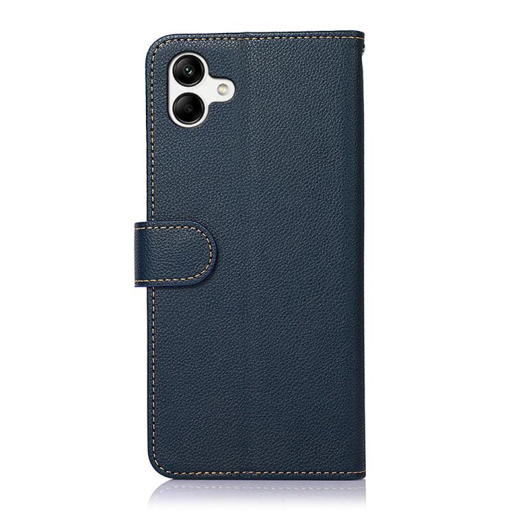 For Samsung Galaxy A07 5G KHAZNEH Litchi Texture Leather RFID Phone Case