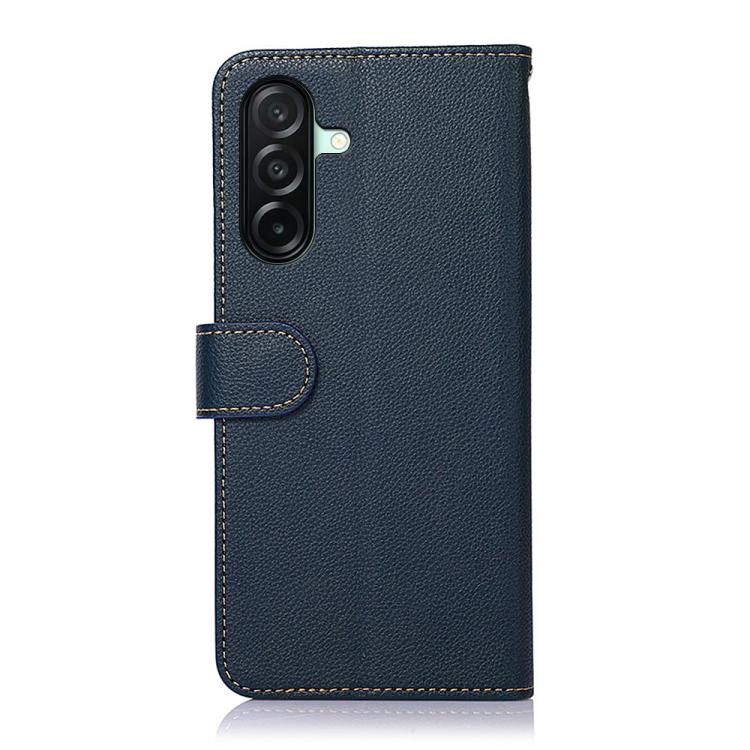 For Samsung Galaxy A27 5G KHAZNEH Litchi Texture Leather RFID Phone Case