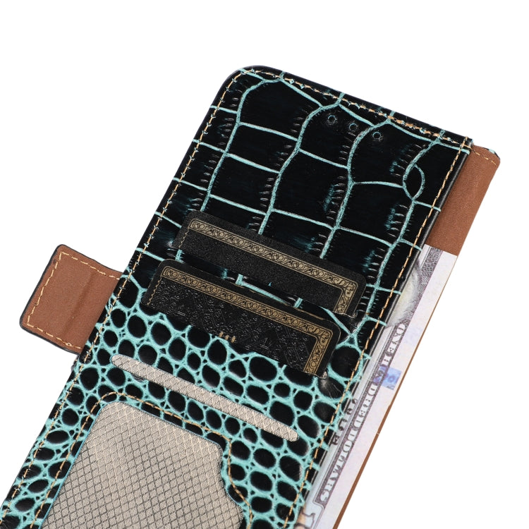 For Samsung Galaxy A36 Crocodile Top Layer Cowhide Leather Phone Case