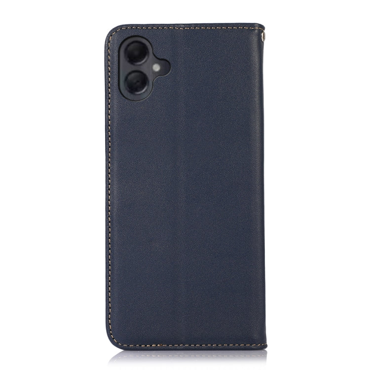 For Samsung Galaxy A06 4G KHAZNEH Nappa Top Layer Cowhide Leather Phone Case