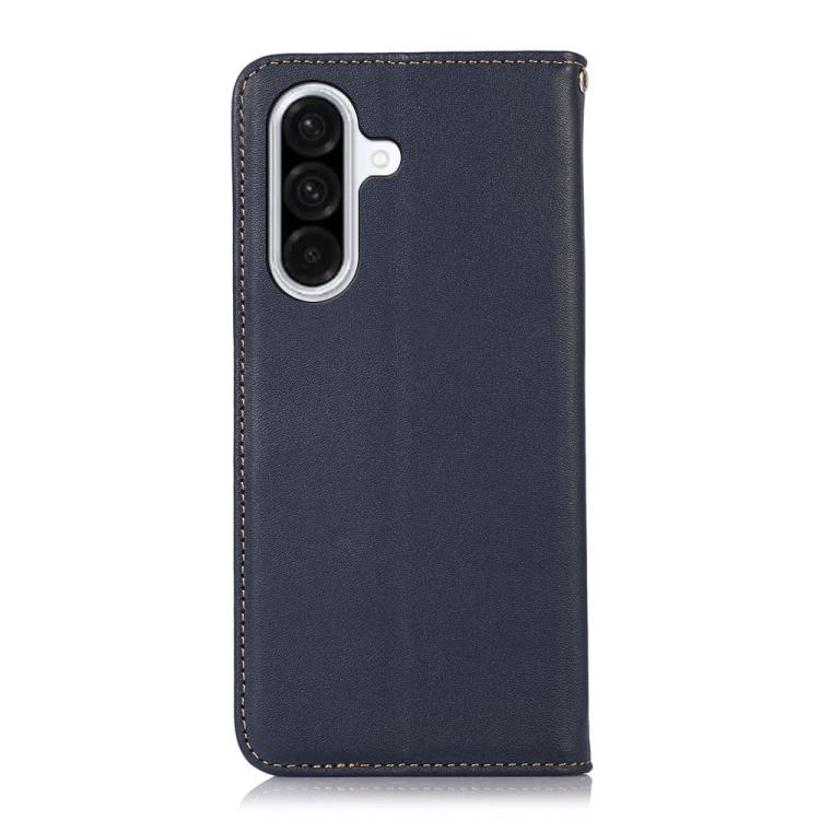 For Samsung Galaxy A17 5G KHAZNEH Nappa Top Layer Cowhide Leather Phone Case