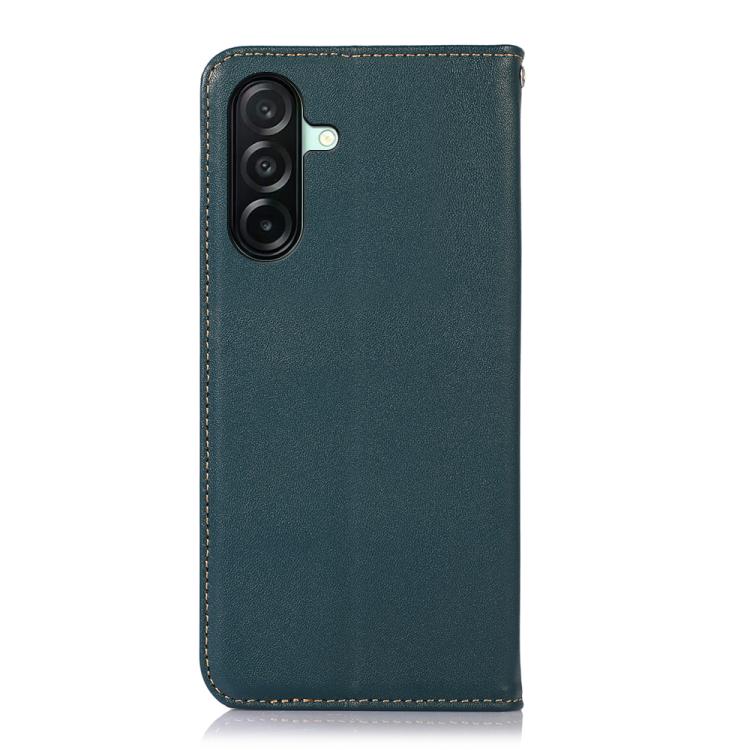 For Samsung Galaxy A27 5G KHAZNEH Nappa Top Layer Cowhide Leather Phone Case