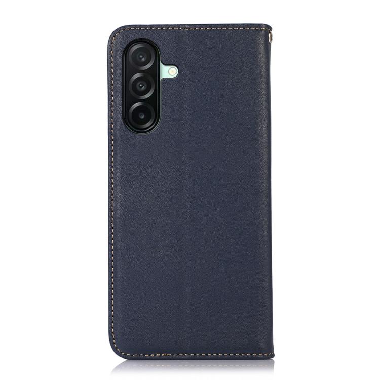 For Samsung Galaxy A27 5G KHAZNEH Nappa Top Layer Cowhide Leather Phone Case