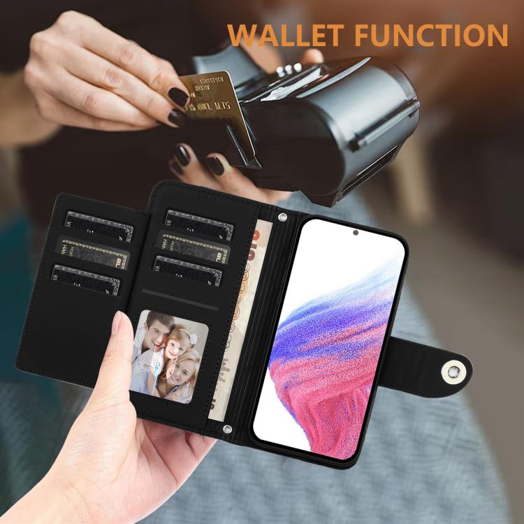 For Realme P4 5G Rhombic Texture Flip Leather Phone Case with Lanyard
