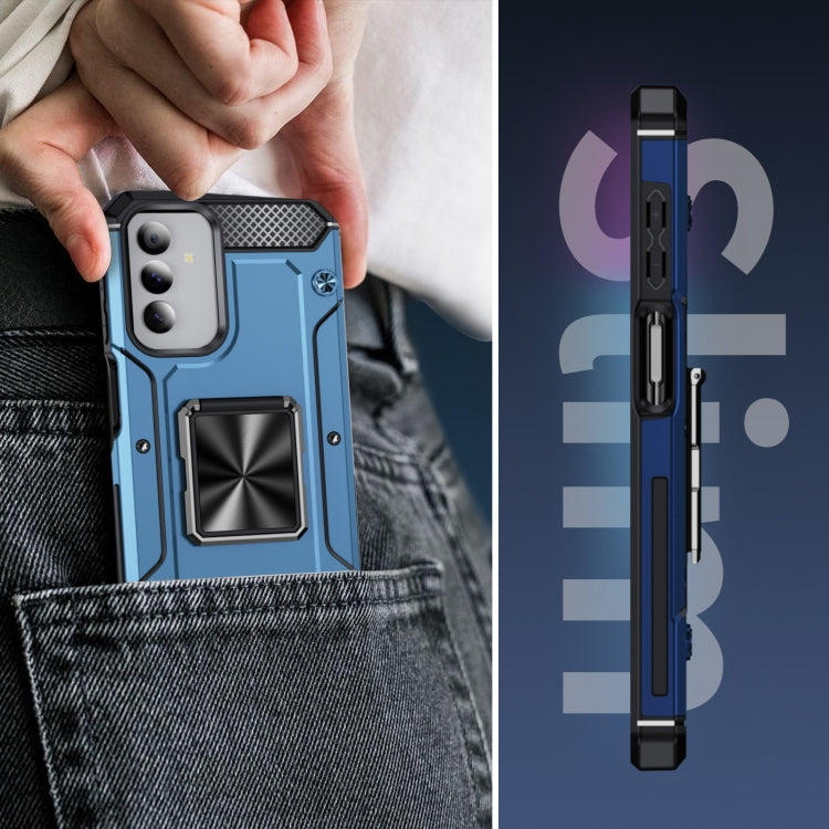 For Samsung Galaxy A04s Shockproof Metal Holder Phone Case