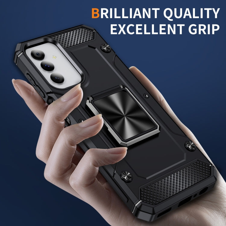 For Samsung Galaxy A04s Shockproof Metal Holder Phone Case