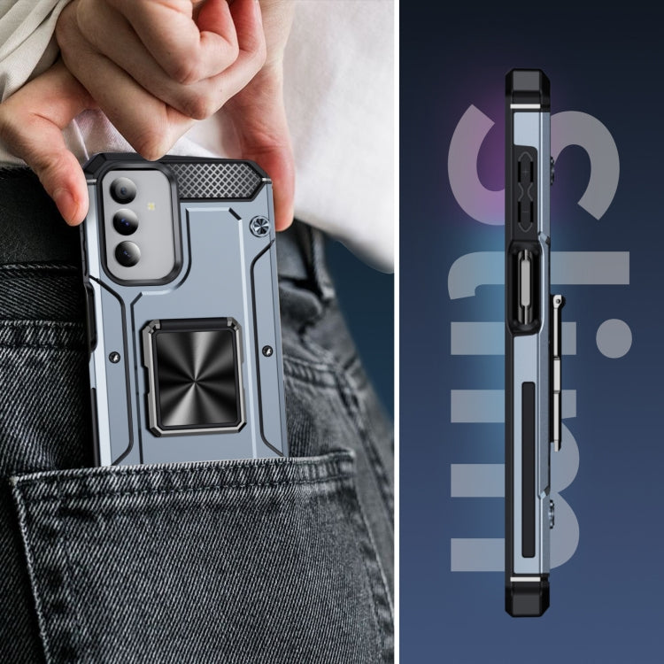 For Samsung Galaxy A04s Shockproof Metal Holder Phone Case