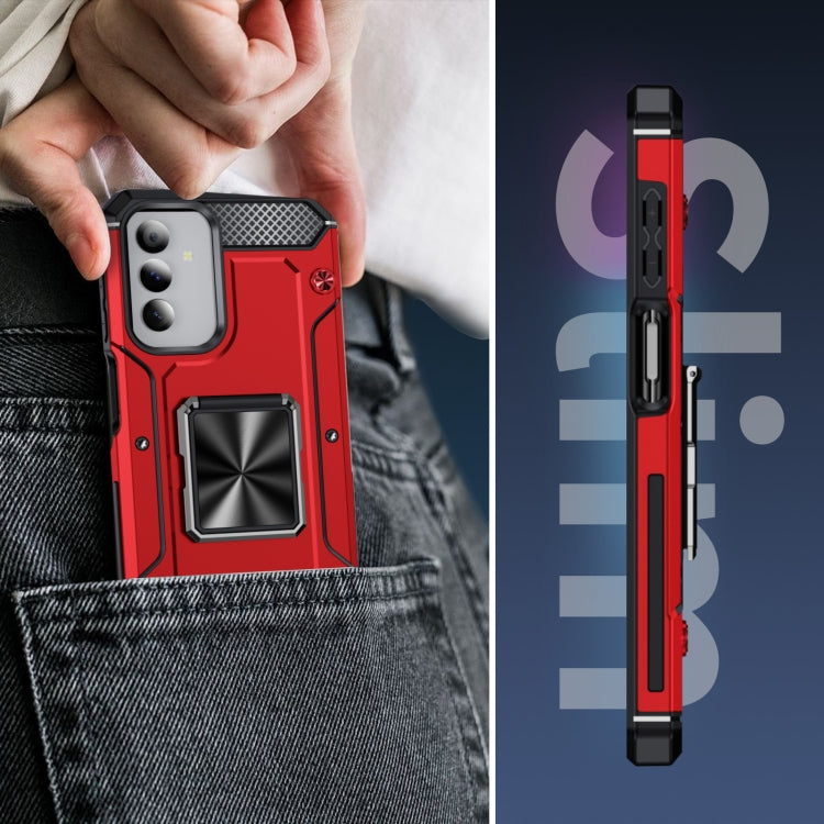 For Samsung Galaxy A04s Shockproof Metal Holder Phone Case