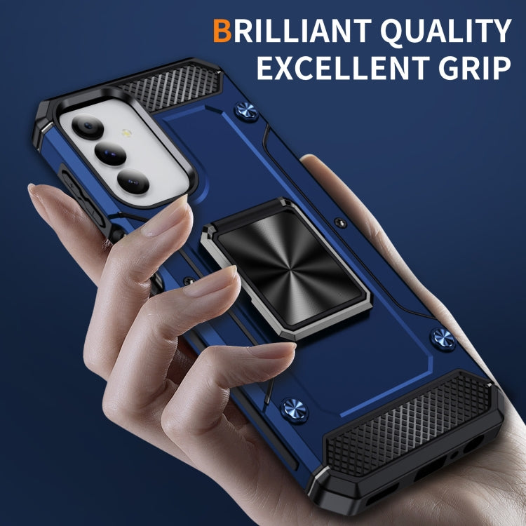 For Samsung Galaxy A04s Shockproof Metal Holder Phone Case