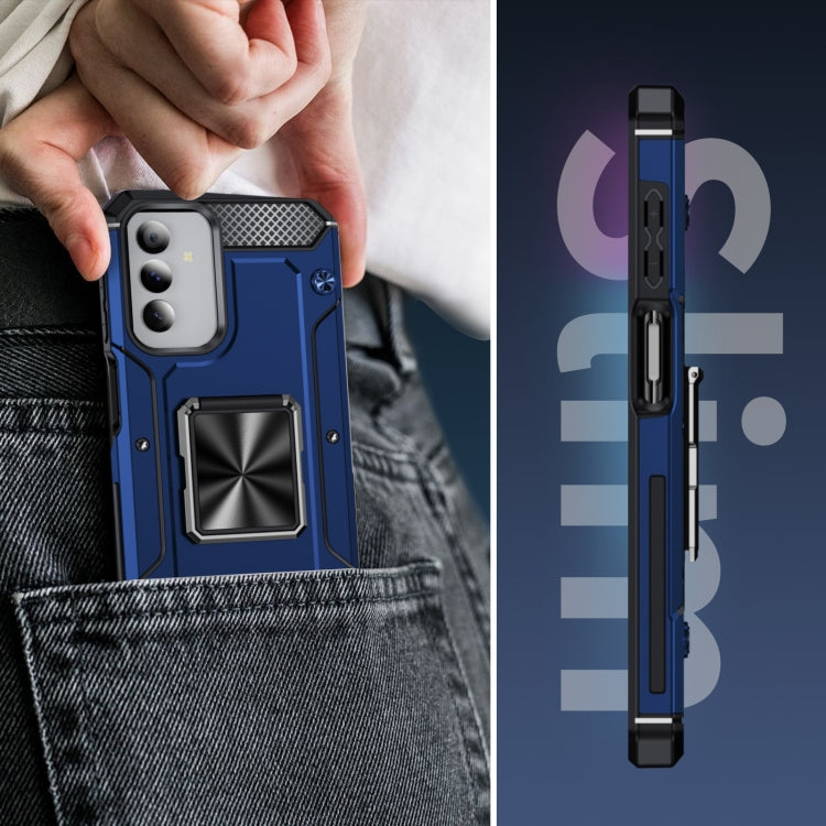 For Samsung Galaxy A04s Shockproof Metal Holder Phone Case
