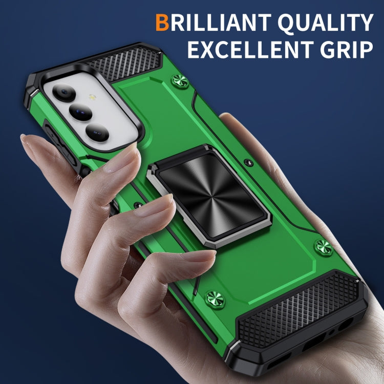 For Samsung Galaxy A04s Shockproof Metal Holder Phone Case