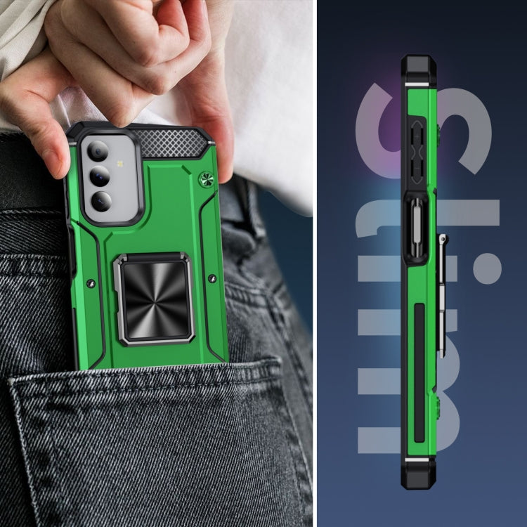 For Samsung Galaxy A04s Shockproof Metal Holder Phone Case