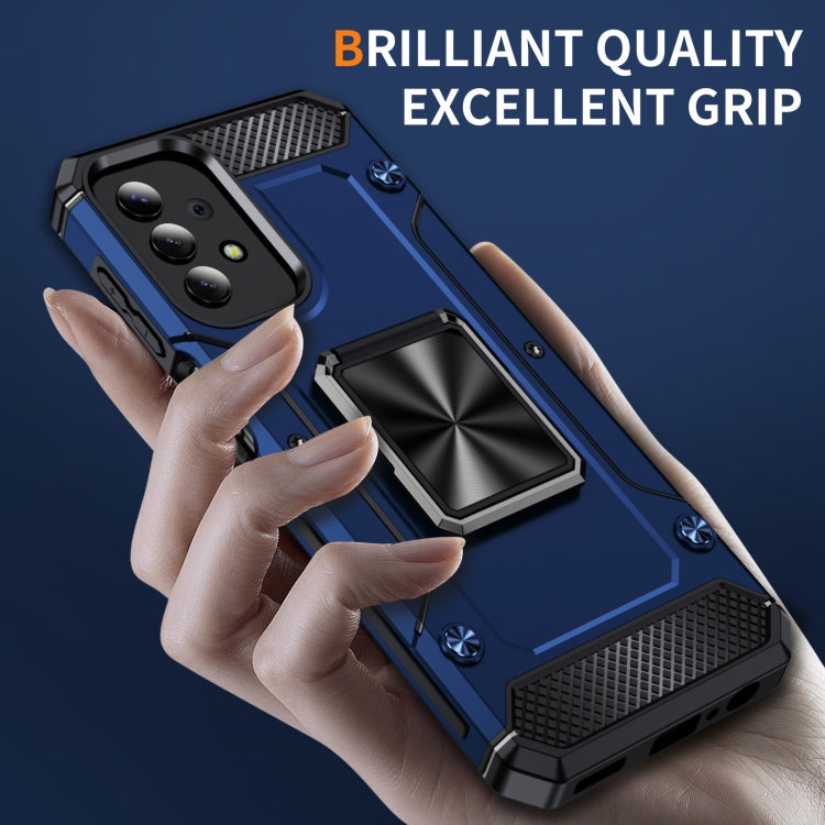 For Samsung Galaxy A13 4G Shockproof Metal Holder Phone Case