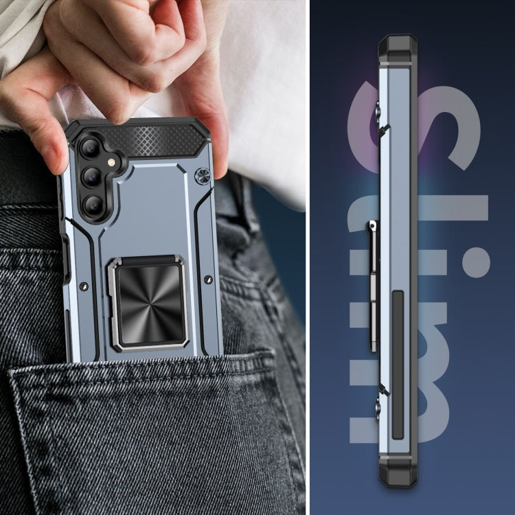 For Samsung Galaxy A14 5G Shockproof Metal Holder Phone Case