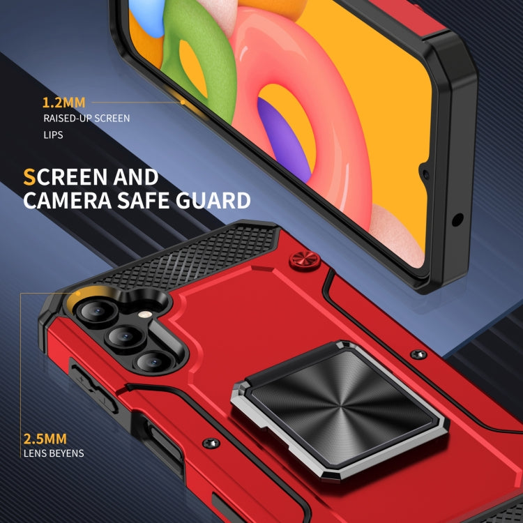 For Samsung Galaxy A14 5G Shockproof Metal Holder Phone Case