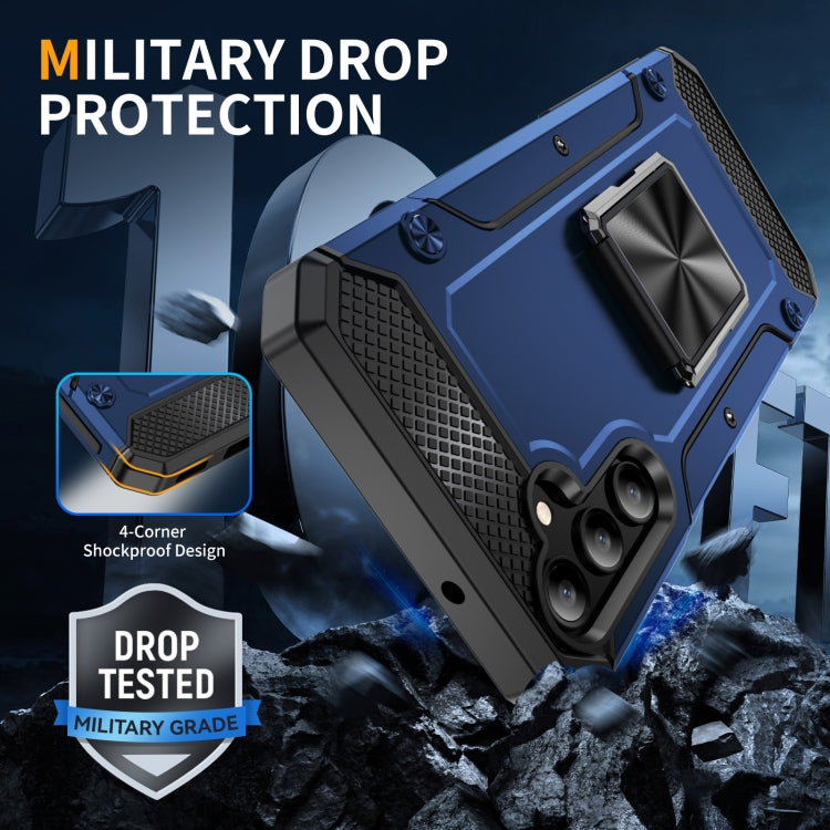 For Samsung Galaxy A14 5G Shockproof Metal Holder Phone Case