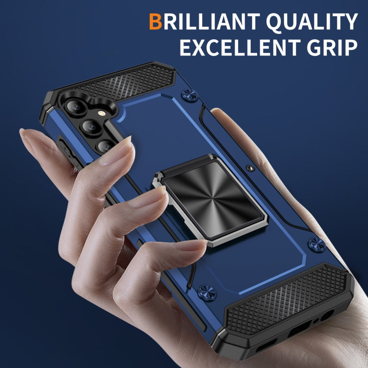 For Samsung Galaxy A14 5G Shockproof Metal Holder Phone Case
