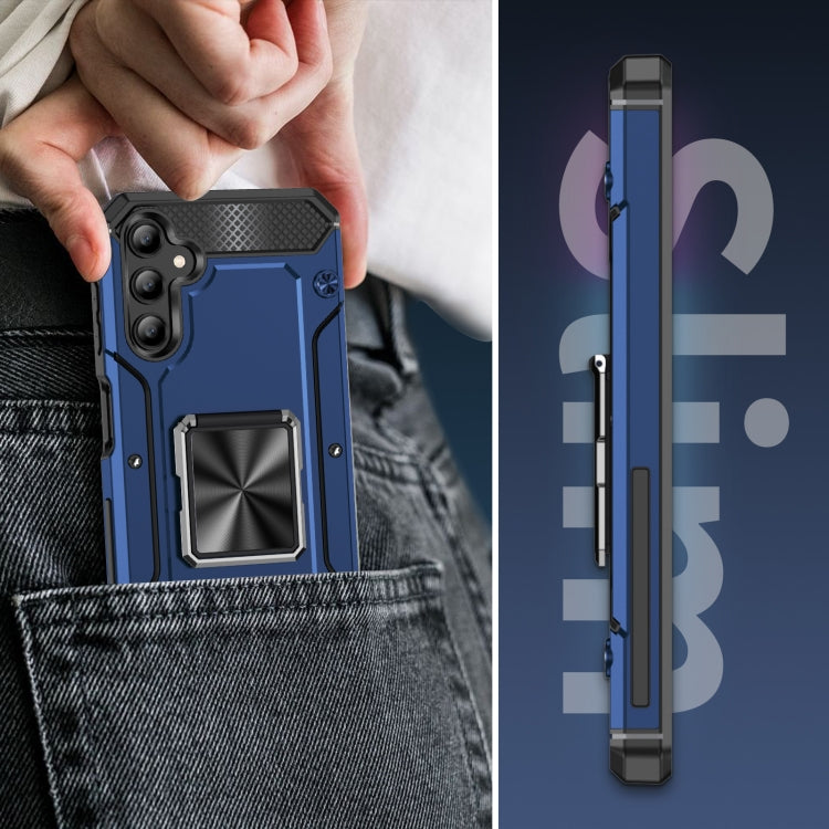 For Samsung Galaxy A14 5G Shockproof Metal Holder Phone Case