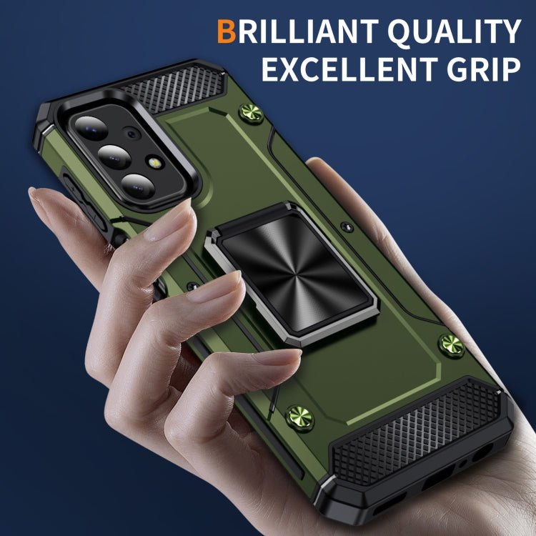 For Samsung Galaxy A23 Shockproof Metal Holder Phone Case