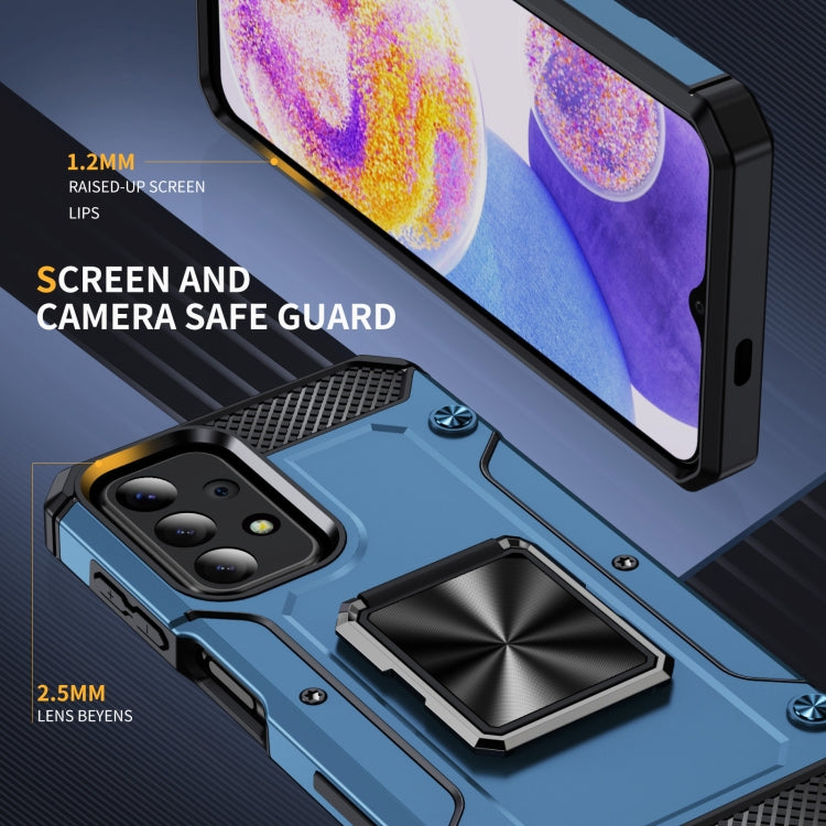For Samsung Galaxy A23 Shockproof Metal Holder Phone Case