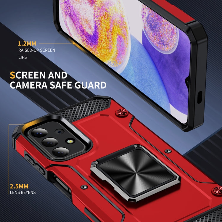 For Samsung Galaxy A23 Shockproof Metal Holder Phone Case