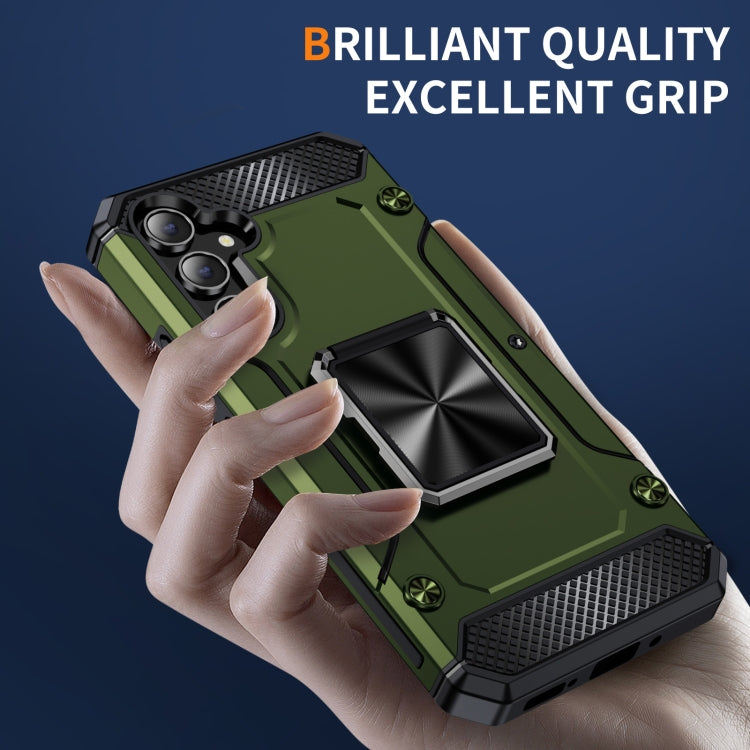 For Samsung Galaxy A54 Shockproof Metal Holder Phone Case