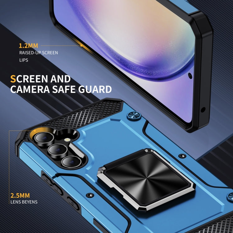For Samsung Galaxy A54 Shockproof Metal Holder Phone Case